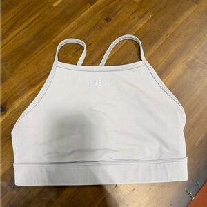 NOBULL Gray Double Strap Sports Bra